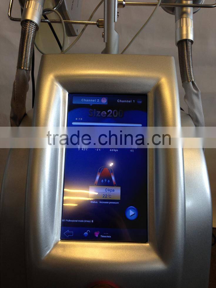 Fat Freezing Machine fat dissolving cryolipolysis/ cryolipolysis equipment with changeable handles
