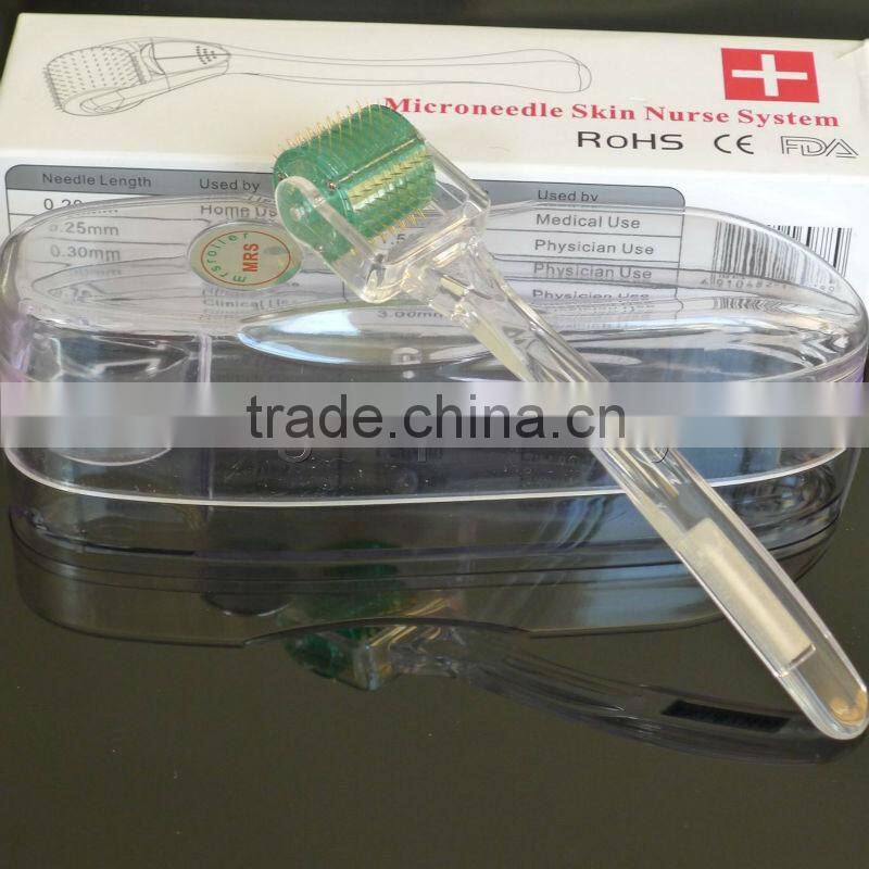 200needles dermaroller micro therapy needle skin care system