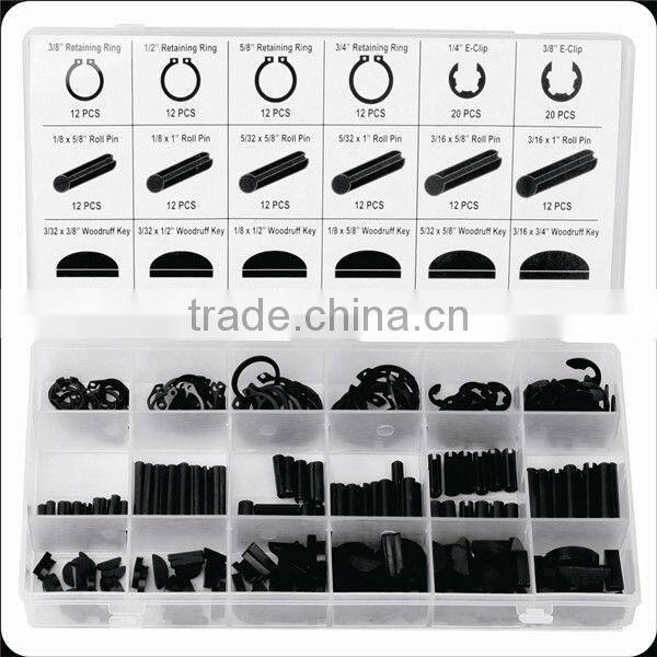 TC BV Certification 250pc Assorted Large External Snap Ring