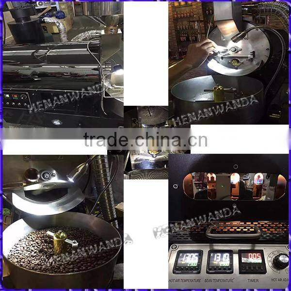 2017 Discount commercial coffee bean roaster machine by professional baking machines manufactuerer
