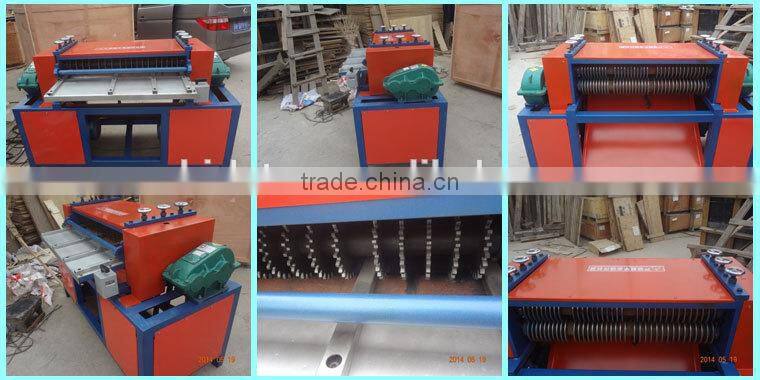 Air conditioner radiator copper separator machine