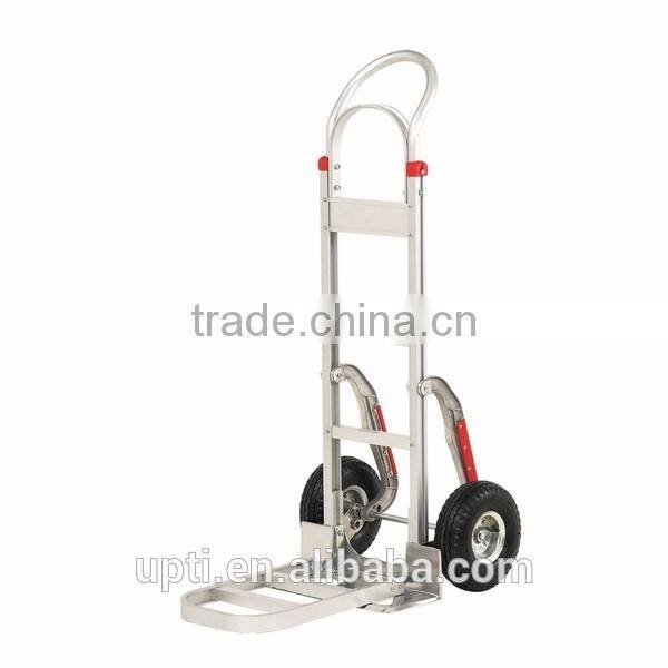 Taiwan Made High Quality Flow Back Handle Aluminium Hand Truck