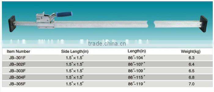 square tube steel jack bar