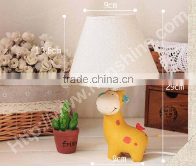 hot children cute animal table lamp shade