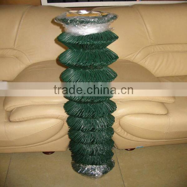 pvc coated chain link wire netting(direct manufacturer)