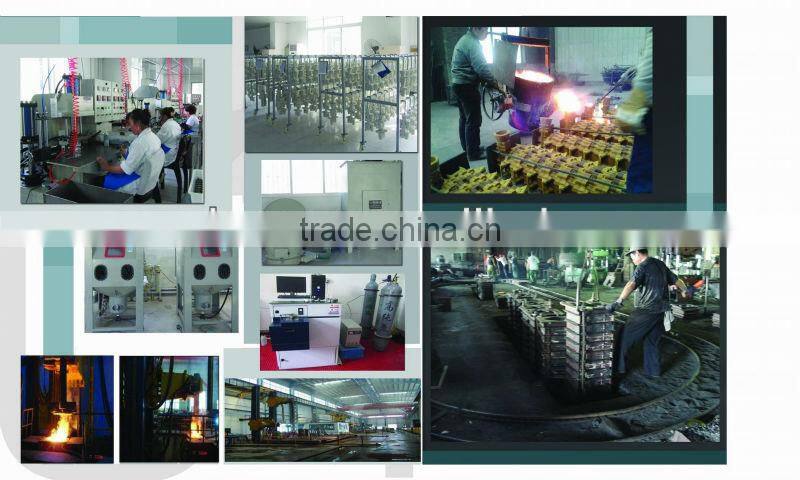 China produces high quality investment casting steel casting iron