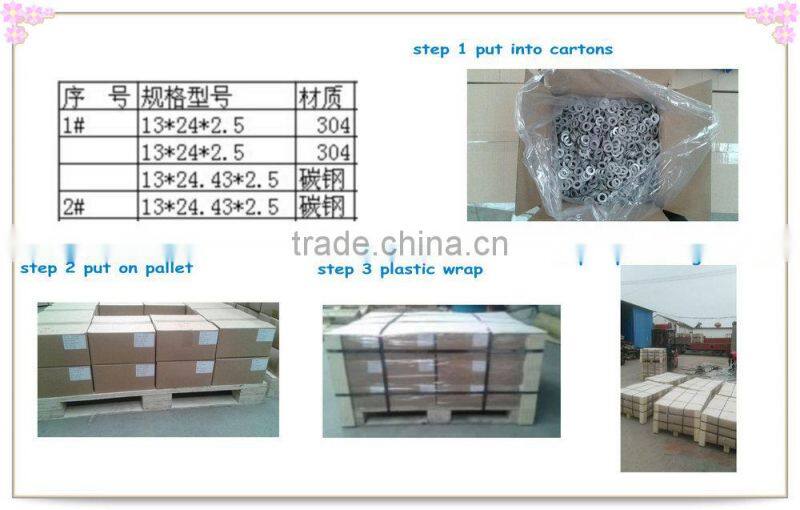 Hot sale low price China fastener manufaturer flat washer SS304