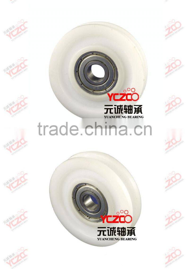 Best service 608ZZ carbon bearing wheels,caster wheels for sliding door