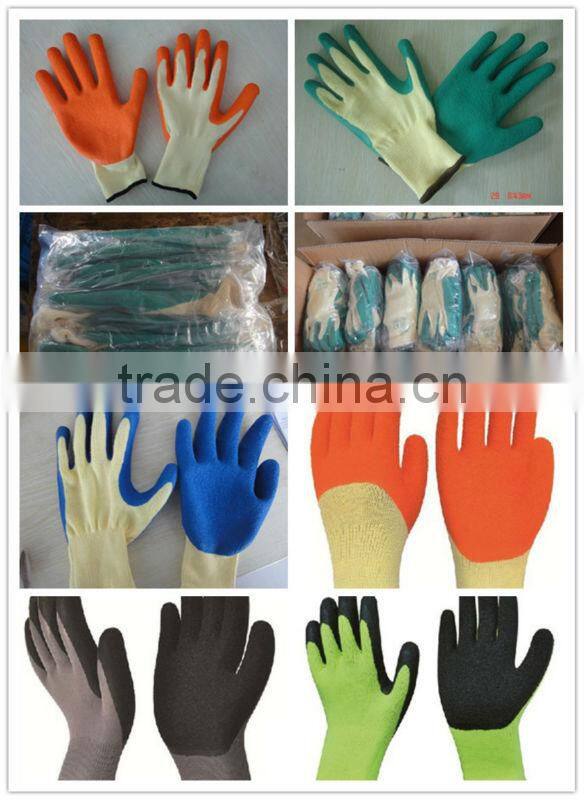 en388 latex working glove