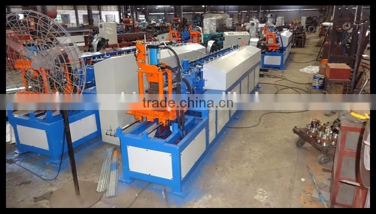 2017 Guangzhou factory roller shutter door rolling slat roll forming machine