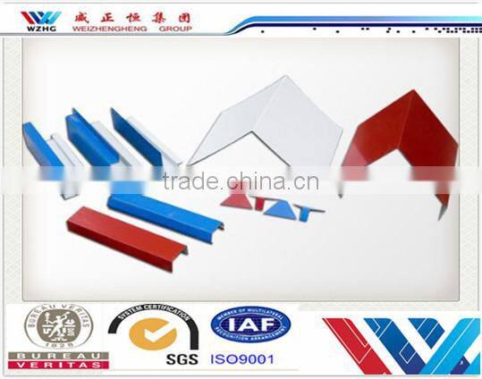 2015 new product steel sheet accessory for roof/ roof ridge caps/ metal roof ridge cap