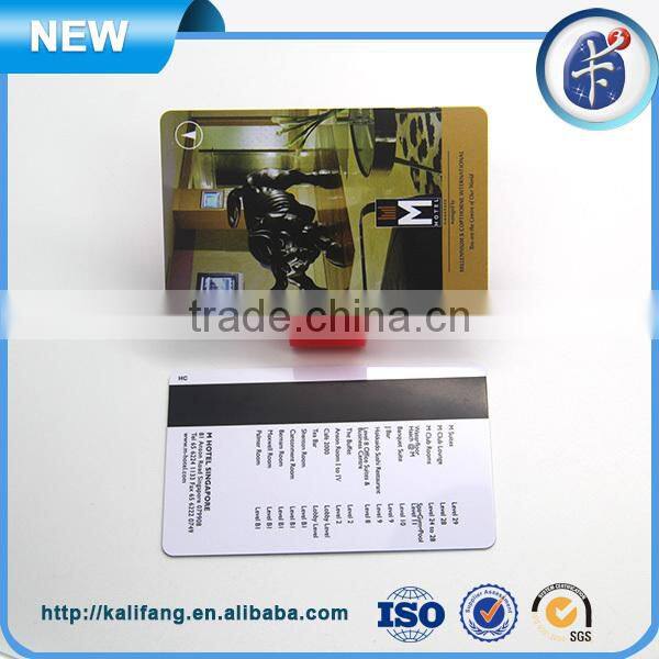 Customize Offset Printing PVC 2750 OE Hico Magnetic Stripe Card