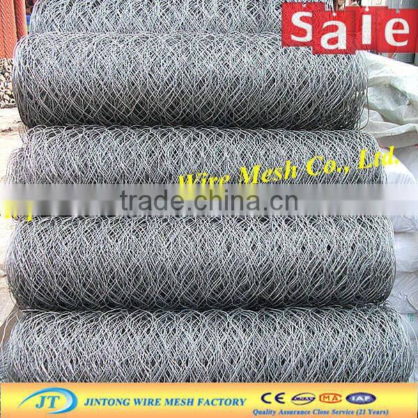 hexagonal hole shape gabion box for river bank (100% professional manufacturer)