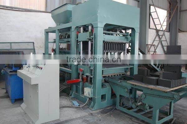 Hydraulic pressure QT6-15B Concrete brick making machine, hollow block machine