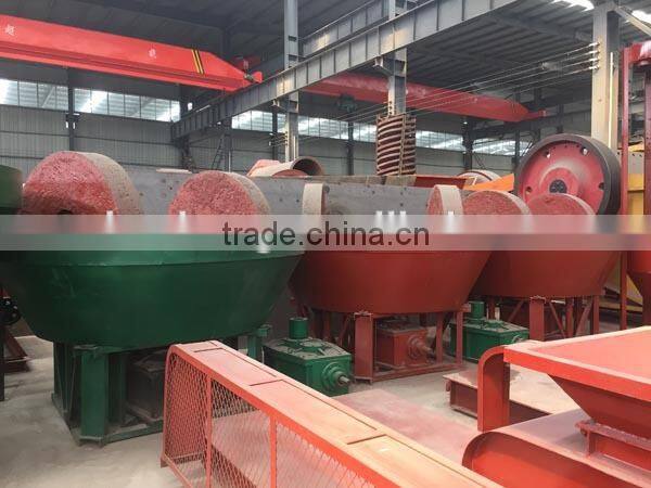 Gold Ore Wet Pan Mill/Pan Mill/Wet Grinder for Saudi Arabia Market
