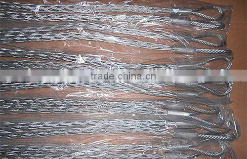 Tubular cable grip sock