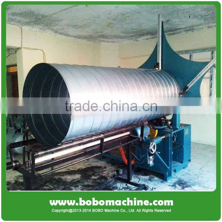 Spiral tube making machine