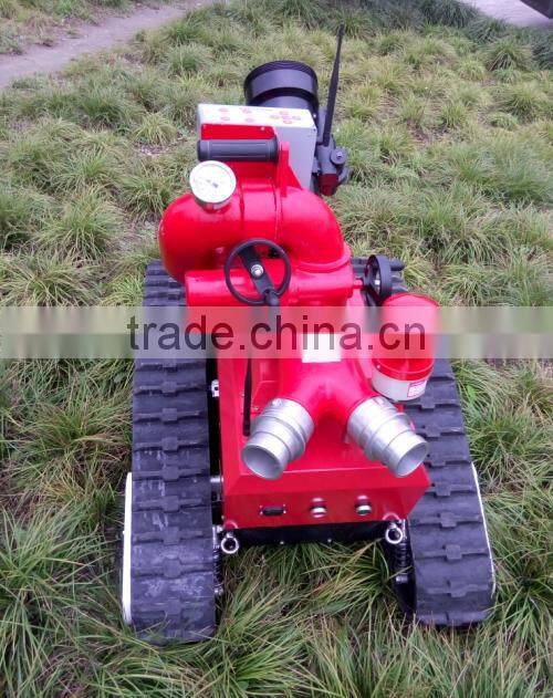 RXR-M50D Troops use fire-fighting robots