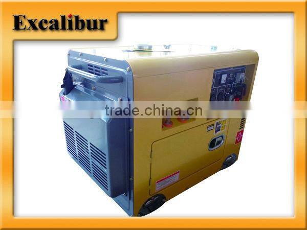 5.5kw single phase electric Slient diesel welder generator buying from factories China
