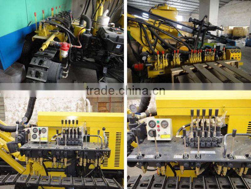 high performance open-air drill-pneumatic&Hydraulic depth 20m mine and rock crawler drilling machine