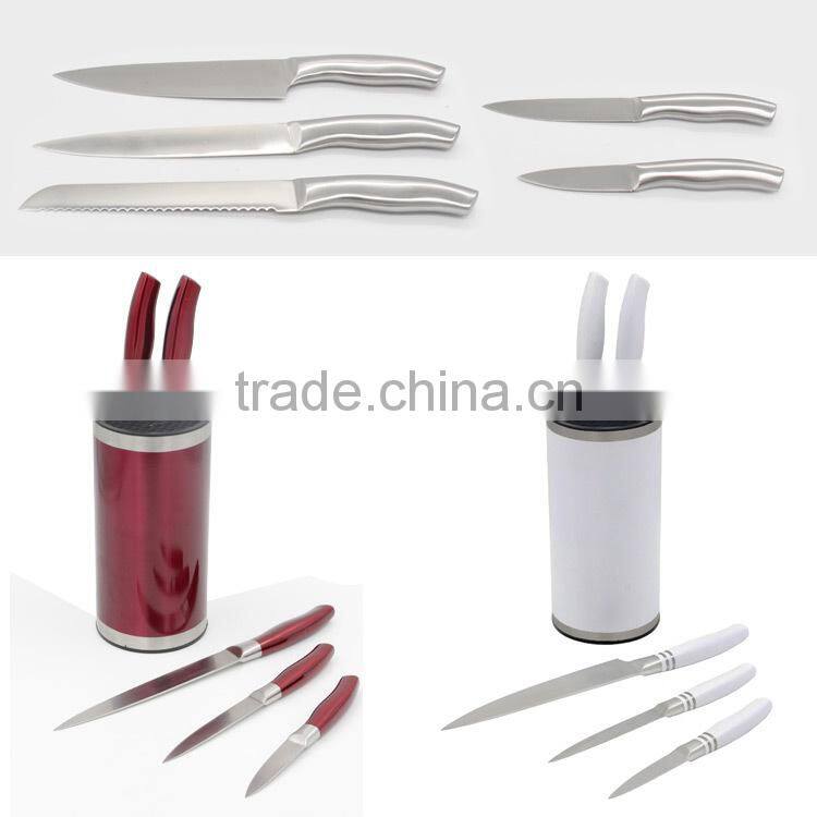 Blade is very hard and sharp stainless steel kitchen knife