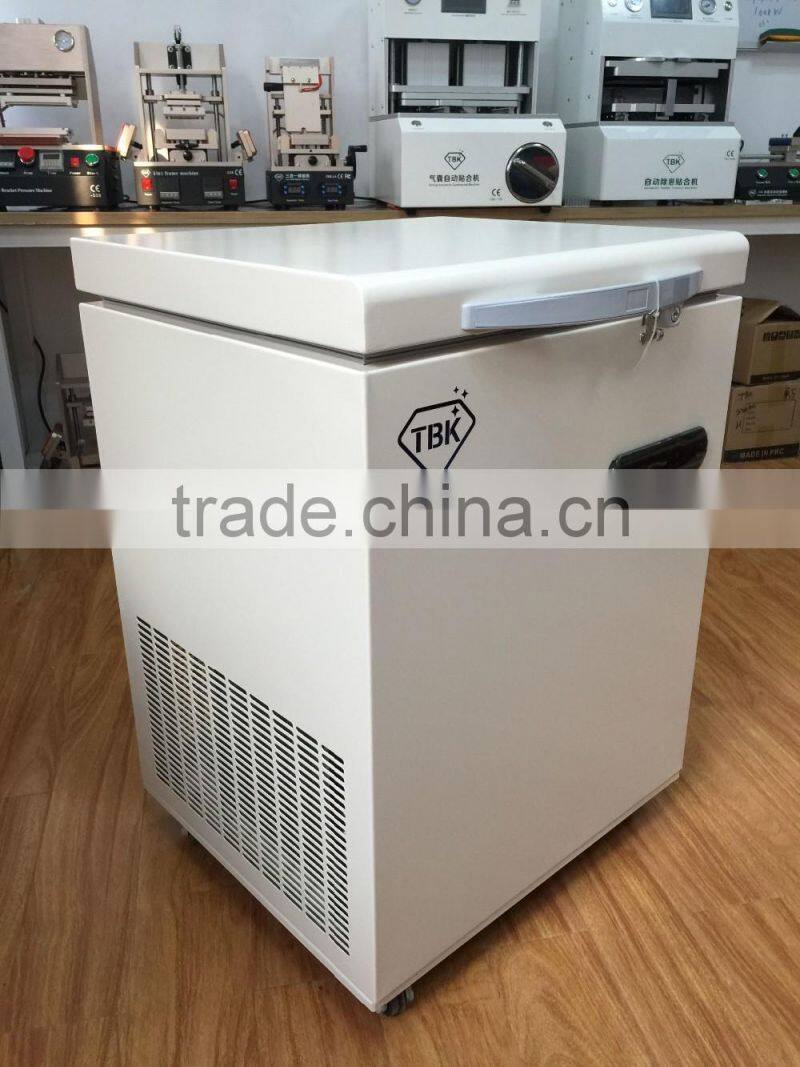 2017 New Mobile phone LCD Glass Frame Freezing separator machine