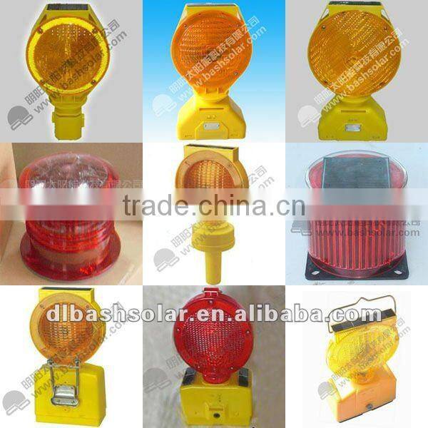 solar traffic warning light