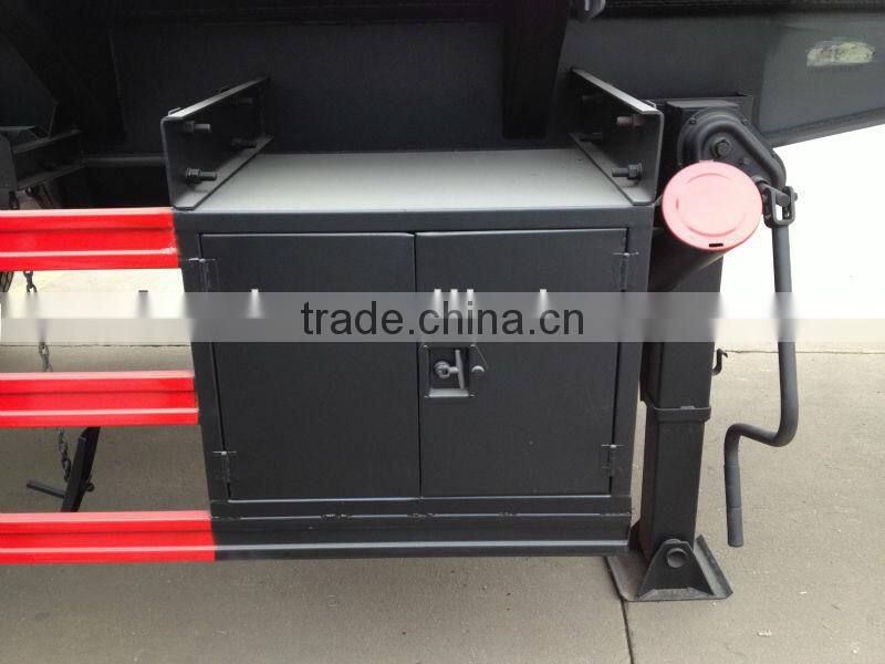 aluminum alloy chemicals tank semi trailer