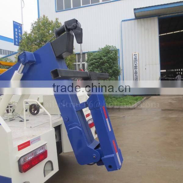 DONGFENG 4*2 Towing lifting combined wrecker truck 4ton