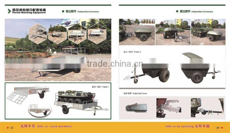Small Truck trailer Heavy truck trailer amphibious vehicle independent accessary