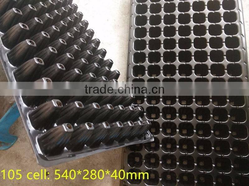 72 cell, 105 cell seed germination tray/seed starting tray