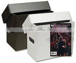 High quality corrugated plastic container with lid