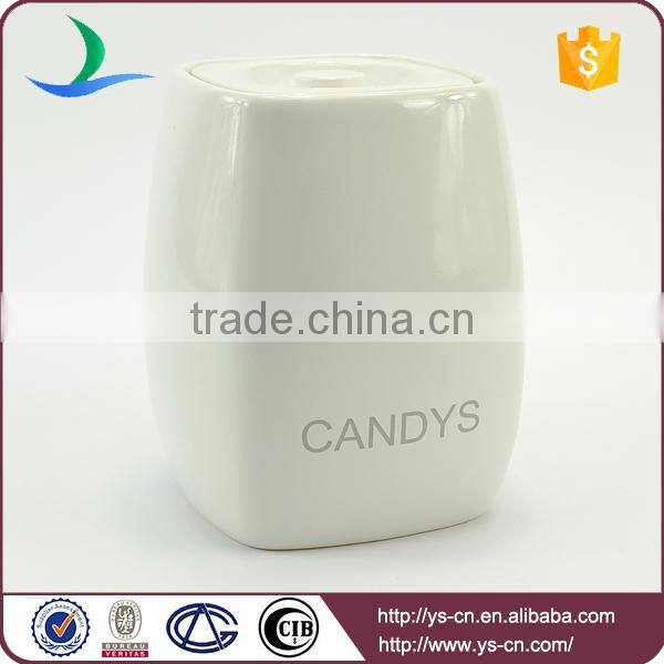 Wholesale ceramic candys jars food storage container