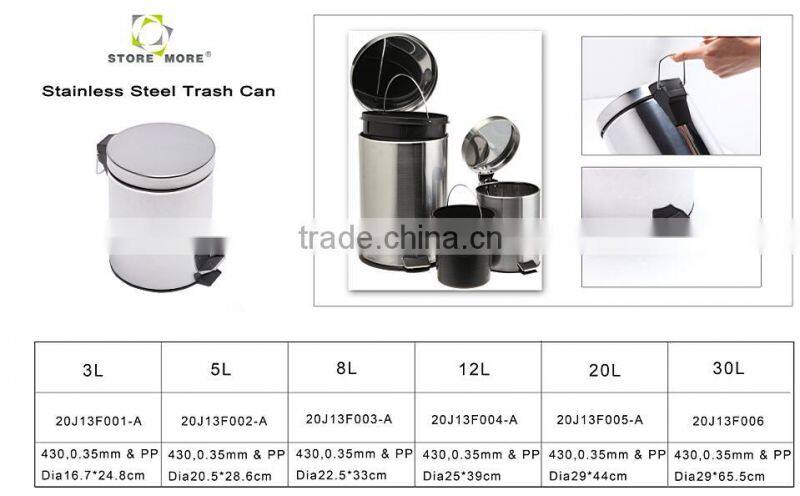 Hot sale Green Round Commercial Mesh Trash Can