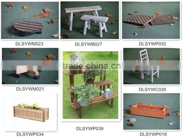 Wood Planter & Flower Pot Mover/Roller