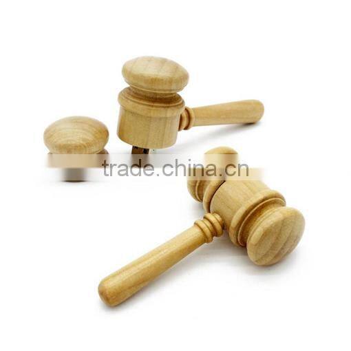 2017 new design hammer wood usb hammer auction usb personlised usb drives