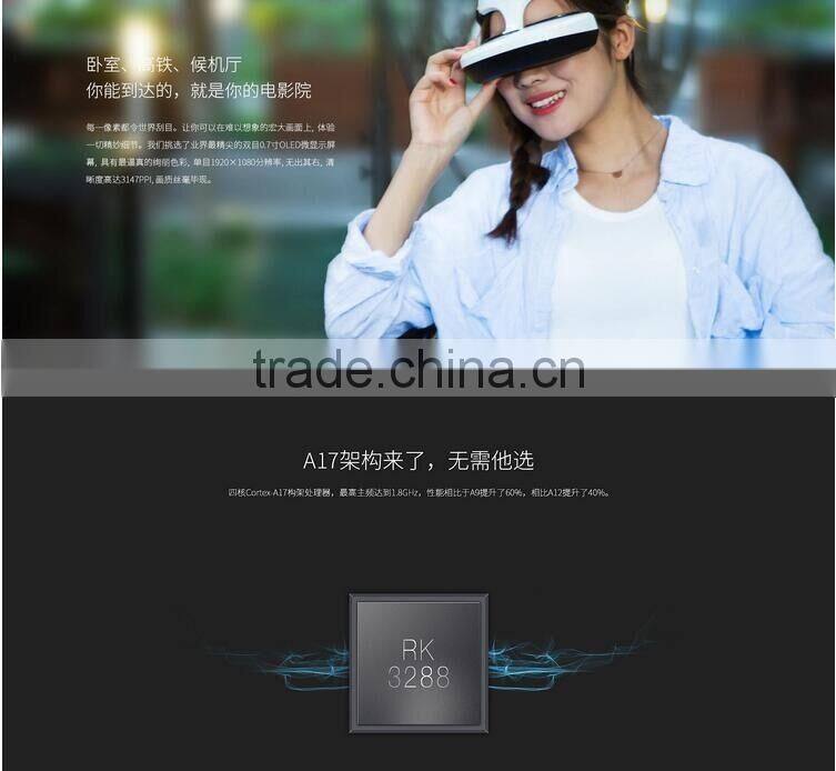 New Smart 3D All In One Virtual Reality Helmet Intelligent 3D Home Theater Wifi 3D VR Helmet Virtual Reality Glasses