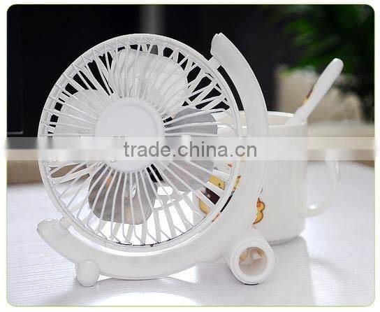 Supply fashion Creative USB globe 4 inch aluminum fan