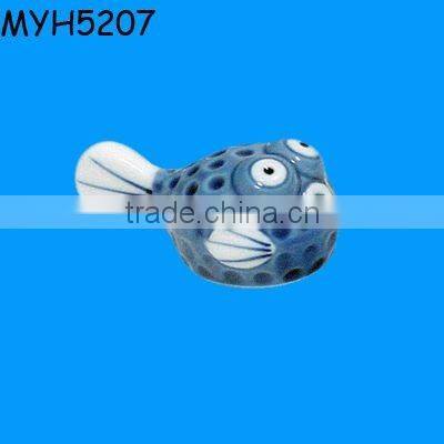 Plain Black Ceramic Crane Chopsticks Rest