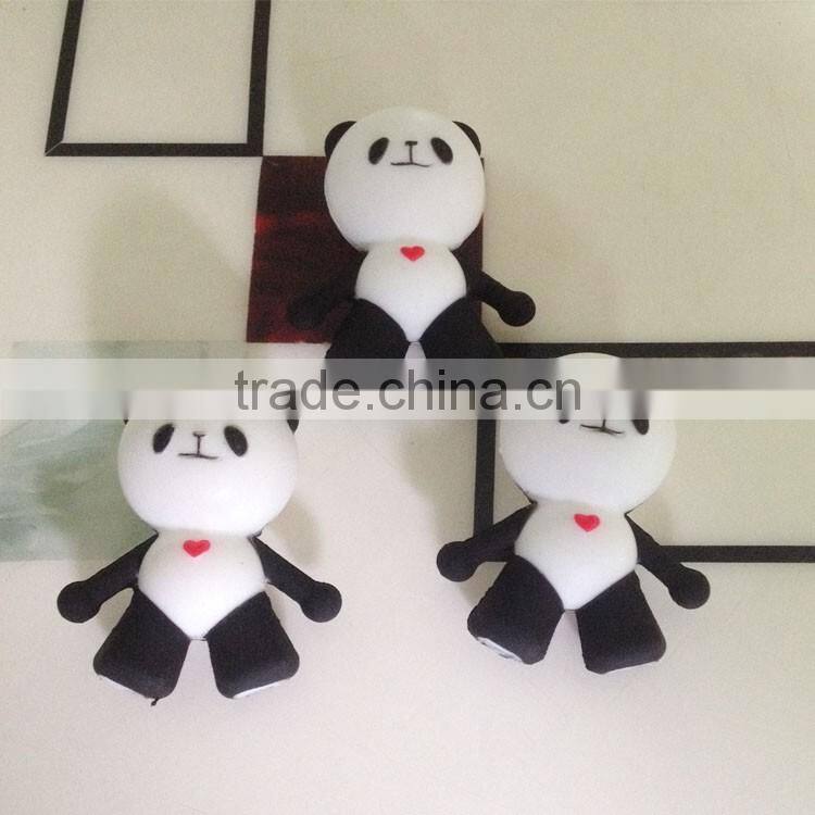 colorful melamine chopsticks with panda silicone helper for kids