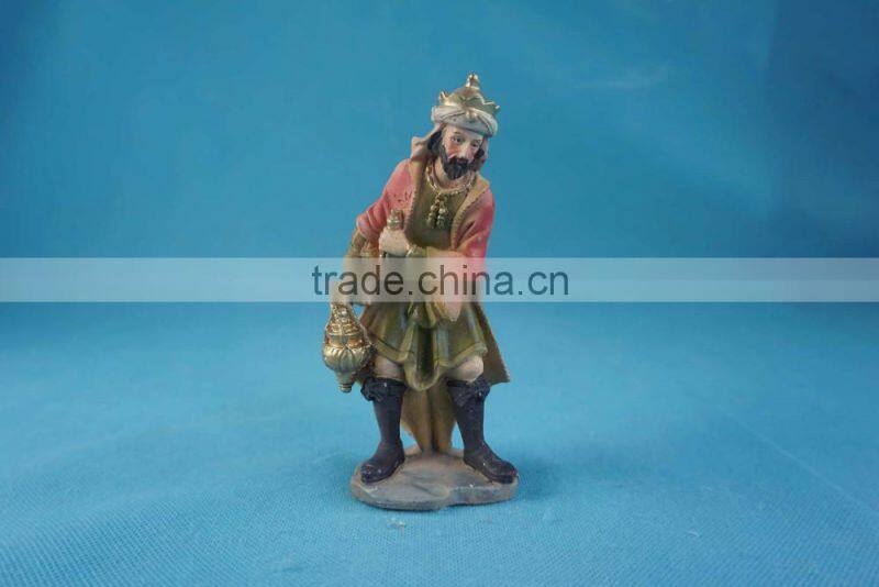 Polyresin sculpture as new home christmas ornament, interior decoration sculpture with different figures