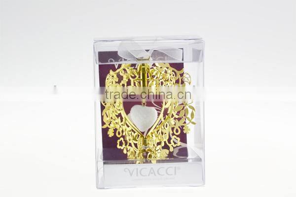 Hot Sale Silver Christmas Tree Hanging Ornament Stand with Crystals from Swarovski