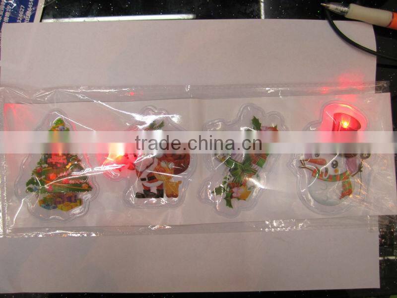 cheap flashing led light pvc patch
