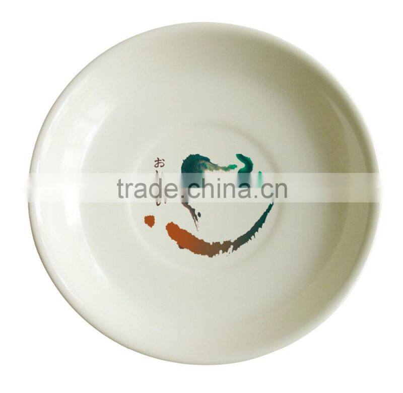 high quality of 100% melamine tray for food with SGS certificate