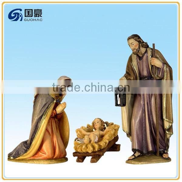 Resin factory direct holy family religious catholic statues wholesale