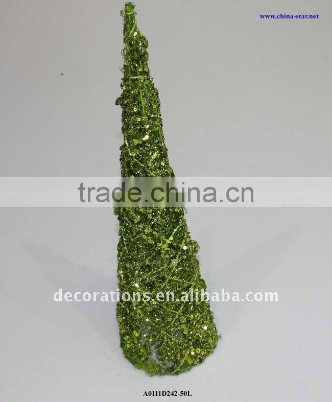 glitter shiny candle stand