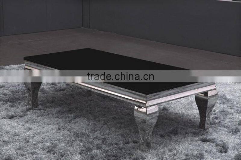 C8028 living room furniture centre glass table design