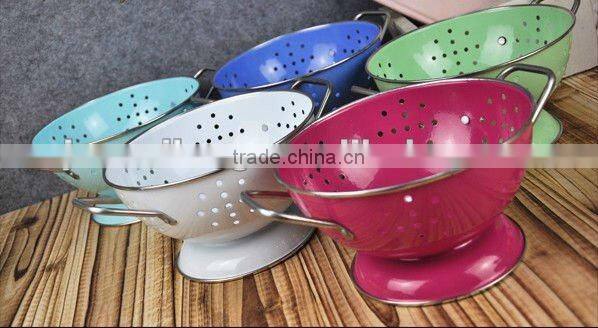 High quality metal fruit colander