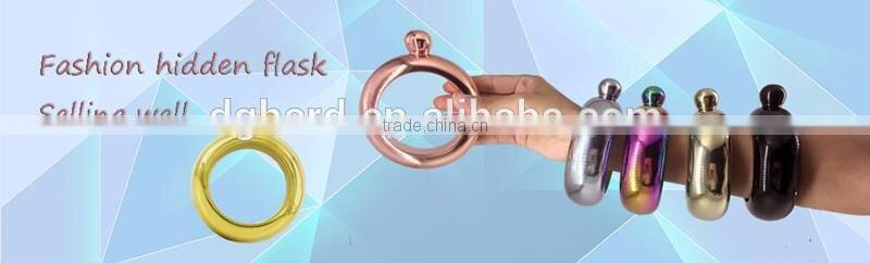 Stainless Steel rainbow bracelet flask