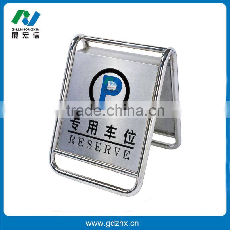 Appropriate Parking Commercial Car Caution Floor Folding Sign